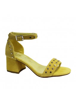 sandales jaune carmela 66629 -lesneven sd1713