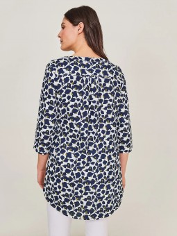 tunique anais 431033 white stufff lesneven vue de dos