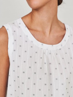 encolure top mythical white stuff 431306