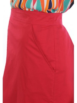 jupe 01 fushia princesse nomade de profil