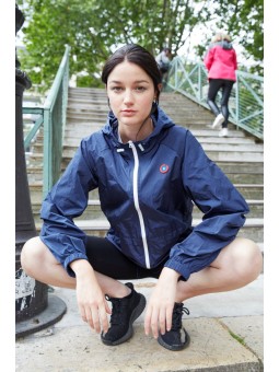 anorak coupe vent flotte marine