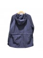anorak coupe vent flotte marine de dos