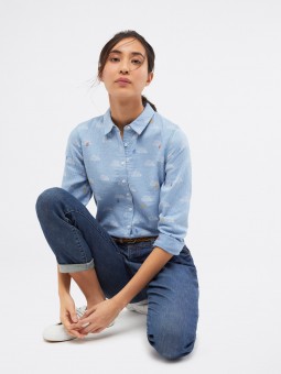 chemise brightside bleu ciel white stuff 429381 sur pieds