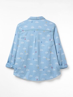 chemise brightside bleu ciel white stuff 429381 de dos