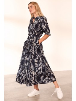 robe kavalentina max kaffe marine