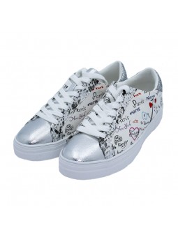 baskets fantaisie julia 29.90 euros vue du dessus par 2