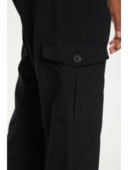 poche latérale pantalon kaffe kaeda noir