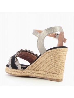 sandales talons compenses vanessa wu sd1780 vue de dos