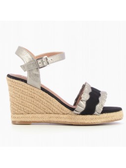 sandales talons compenses vanessa wu sd1780 vue de cotes