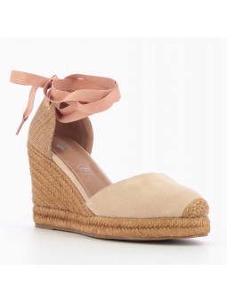 sandales talons compensés vanessa wu sd1781 beige