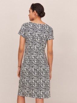 robe esther eco grise white stuff  433288 vu de dos