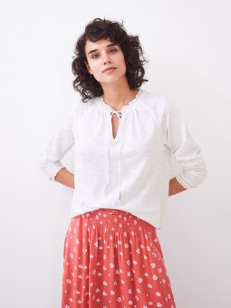 BLOUSE PENELOPE IVOIRE...