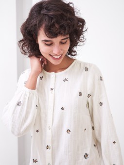 CHEMISE MIA EMBROIDERED...