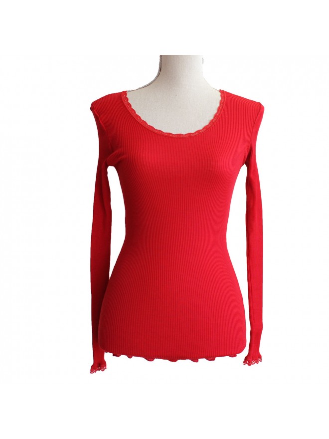 t shirt laine et soie Amelie artimaglia madiava rouge t shirt laine et soie Amelie artimaglia madiava rouge