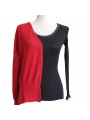 t shirt laine et soie Amelie artimaglia madiava