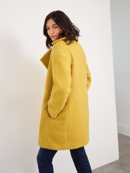 Manteau white stuff jaune 432526 vu de dos