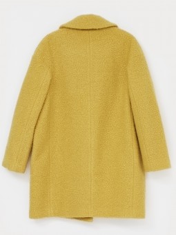 Manteau white stuff jaune 432526 de dos