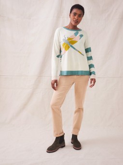 PULL DRAGONFLY WHITE STUFF