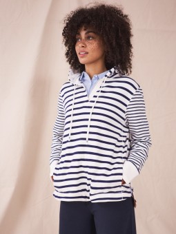 SWEAT MILO HOODED WHITE STUFF