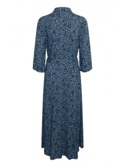 robe kaffe kabarbara marine de dos