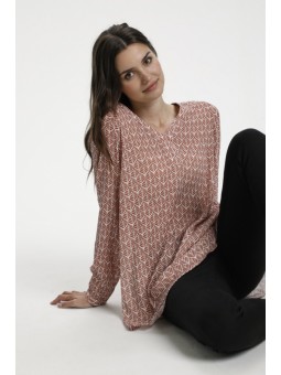 TUNIQUE KAMARLA AMBER KAFFE