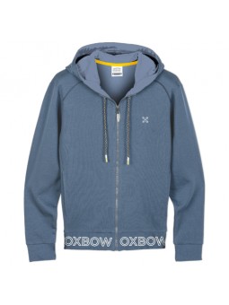 sweat capuche oxbow stari bleu clair