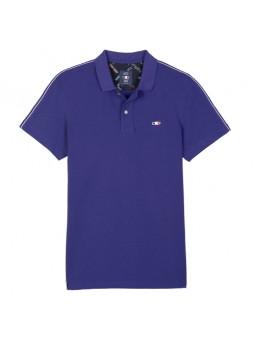 polo manches courtes oxbow nester bleu