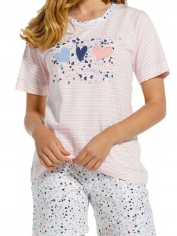 pyja-short pastunette rose