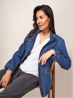 VESTE JEAN LEIGHTON WHITE...