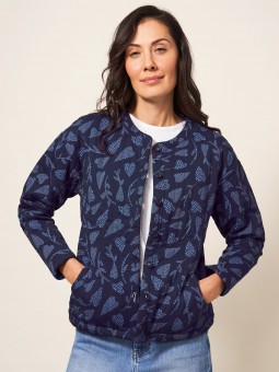 VESTE HARPER QUILTED BLEU...
