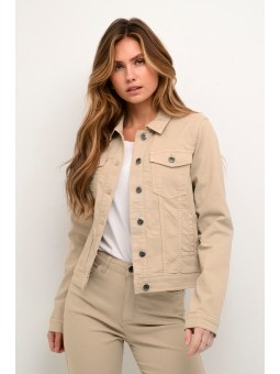 BLOUSON KAZELINA BEIGE KAFFE