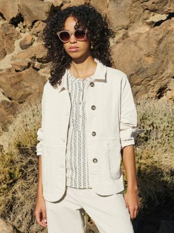 VESTE CARRIE DENIM BEIGE...