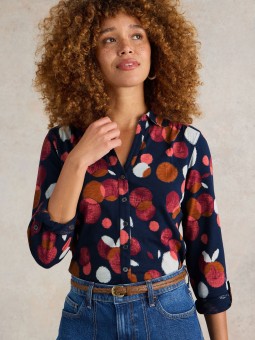 CHEMISE ANNIE PRUNE WHITE...