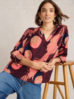 TOP ELISA PRUNE WHITE STUFF