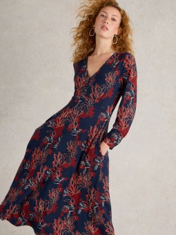 ROBE MEGAN PRUNE WHITE STUFF