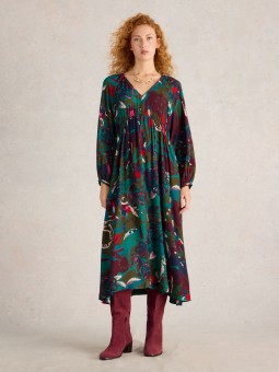 ROBE IZZY VERTE WHITE STUFF