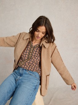 VESTE ELM BORG WHITE STUFF