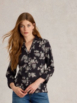 CHEMISE ANNIE NOIRE WHITE...