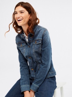 blouson en jean white stuff 428839 porté assis