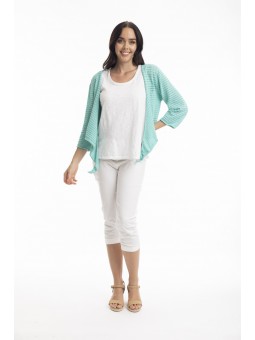 GILET BOLERO AQUA ORIENTIQUE