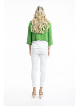 GILET BOLERO VERT ORIENTIQUE