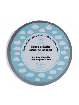 autour du bain -nuage de karite monoï de tahiti