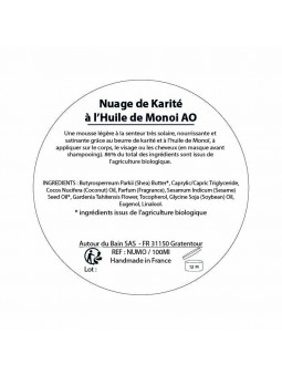 nuage de karite monoï de tahiti