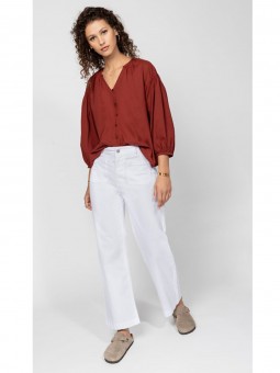 PANTALON GIULIA COLOR BLANC...