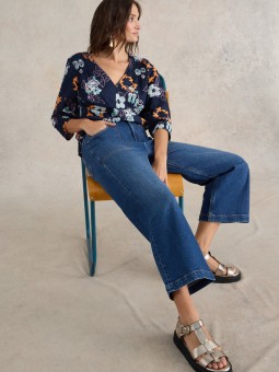 PANTALON TIA WIDE JEAN...