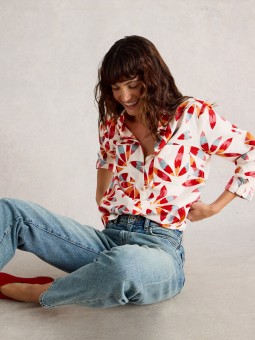 CHEMISIER SOPHIE IVOIRE 05...