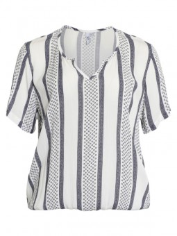 blouse à rayures ciso 211538