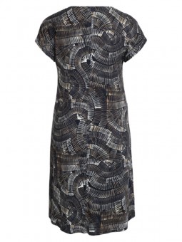 robe grande taille ciso 211476 de dos