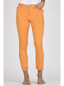 pantalon kanope sam fantaisie jaune