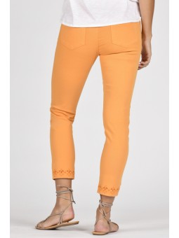 pantalon kanope sam fantaisie jaune de dos